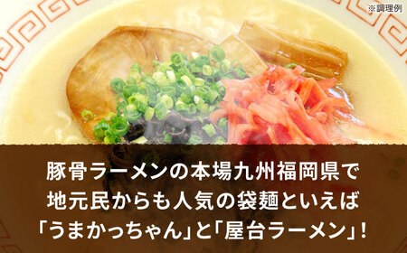 九州の味 豚骨ラーメン2種×5食セット（合計10食）（うまかっちゃん5食・屋台ラーメン5食） [VCL150]