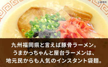 九州の味 豚骨ラーメン2種×10食セット（合計20食）（うまかっちゃん10食・屋台ラーメン10食） [VCL151]