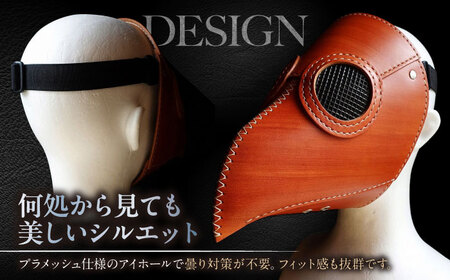 長濱レザー ペストマスク[AQAI014] ペストマスク 