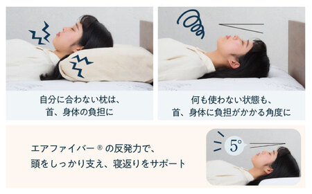 エアウィーヴピロースリム みな実のまくら[AQBV107] エアウィーヴ 枕 寝具