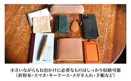 帆布トートバッグSサイズ サンドベージュ×コニャック[AQAY202] トートバッグ