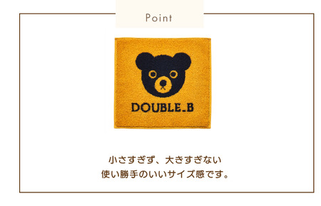 （今治タオルブランド認定）ミキハウス ミニタオル 3枚 （黄） [I002560HT3Y]