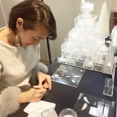 【TOMONARI】アクリル升 mas/mas（マスマス）0.3合　5個セット　LOTUS　蓮【世田谷みやげ】升 食器 酒器 コップ セット 日用品 工芸品 インテリア アクリル お土産 小物入れ 小物 ギフト プレゼント 贈り物_0049-006-se5