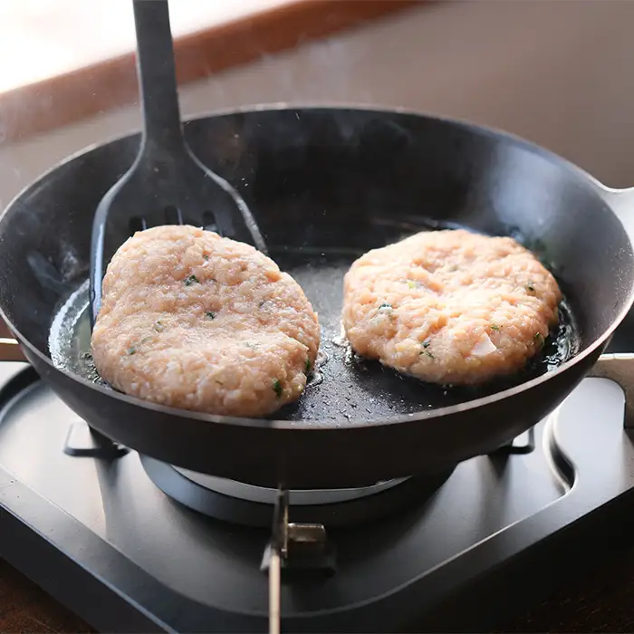 鶏ハンバーグ/成形済み7枚入り/鶏肉 ミンチ ハンバーグ 簡単調理 No.1067