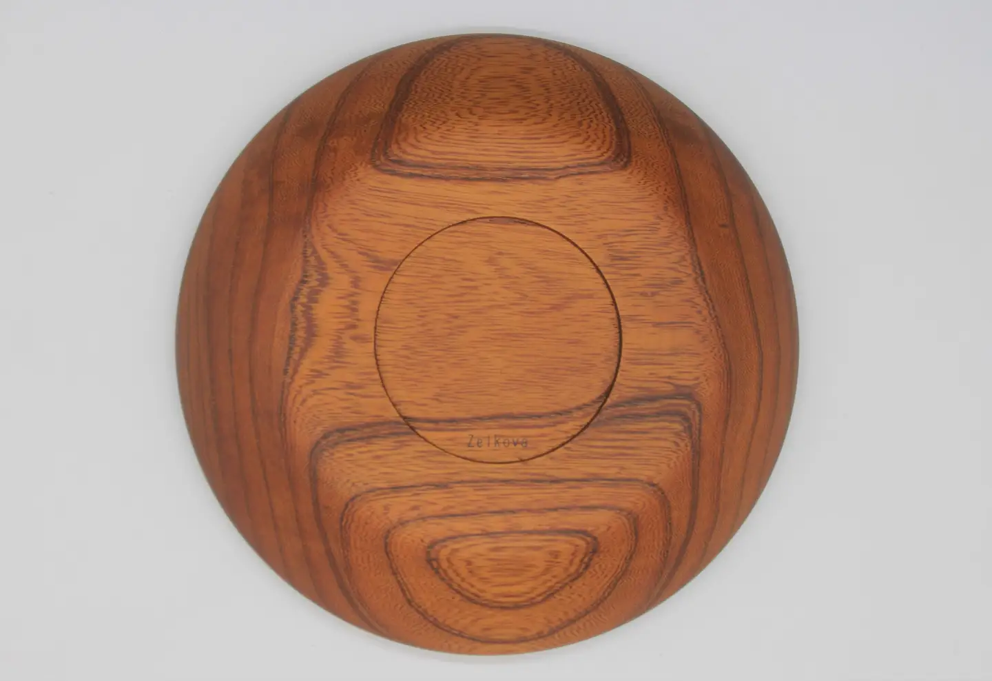 Zelkova バルク 7寸(Φ約21cm)【お皿 食器 雑貨 日用品 φ21 × 3.7 cm 木製食器 職人メイド 工芸品 職人の手作り 神奈川県 小田原市 皿 皿】