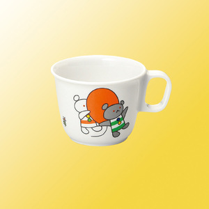 メラミン食器 こぐまちゃん 5点 セット ／ 国際化工 子供食器 ランチプレート 茶碗 カップ スプーン フォーク 食洗器対応 耐熱 保育園 幼稚園 こども園 奈良県 御所市