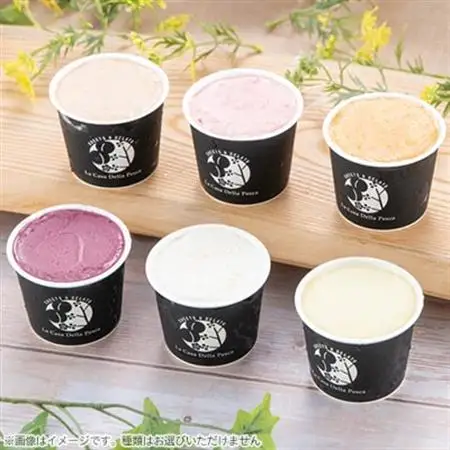 カフェラペスカのジェラート　桃3品種とセレクト3個【配送不可地域：離島】【1591418】
