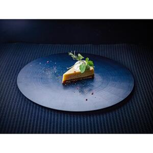 RAYS PLATE Round L 藍漆 ｜トレー プレート お皿 皿 食器 インテリア