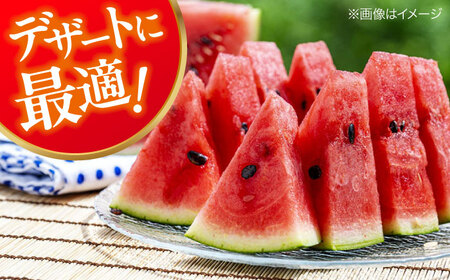 メロン【6月中旬から順次発送】 祭りばやしスイカ 1玉入り（7kg～10kg) メロン[AGDG005]