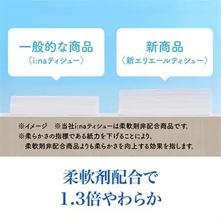 エリエール ティシュー 180組5箱×12パック(60箱)【配送不可地域：離島・北海道・沖縄県】【1352850】