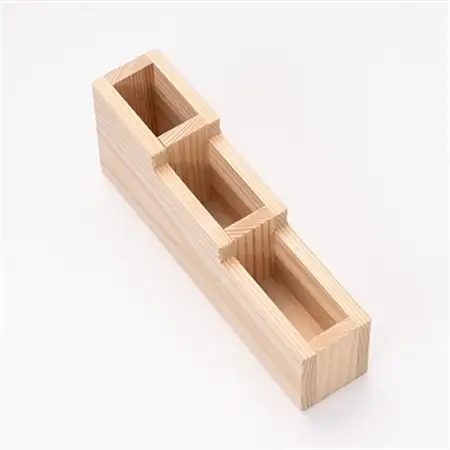 スリムペン立て階段　組立工作キット【1542684】