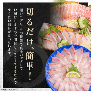 おまかせ3魚種×２P刺身用ブロックセットアラ付き N015-YB338