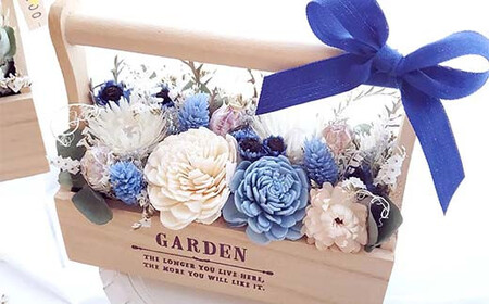 【かわいい】アレンジメント ドライフラワー お楽しみセット 花 はな フラワー プレゼント ギフト インテリア 雑貨  F6Q-161