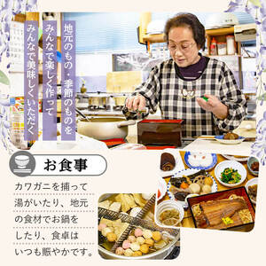  一般財団法人 観光まちづくり佐伯 【ふるさと納税】農泊体験・藤の郷 ペア1泊2食(ペアチケット) 体験 宿泊体験 チケット 民泊 宿泊 農村 食事付き 大分県 佐伯市【HD240】【さいき本舗 城下堂】