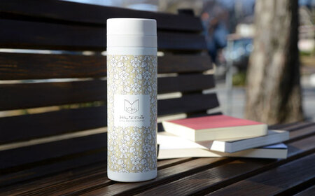 みんなの森 ぎふメディアコスモス 開館10周年記念グッズ 日比谷花壇デザイン オリジナル タンブラー 岐阜市 / ぎふメディアコスモス [ANHC001 ]