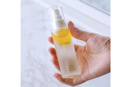 美容液 ユズ オーガニック ダブルエッセンス 60mL 1本 RINKA [ABCオーガニック 埼玉県 小川町 295]