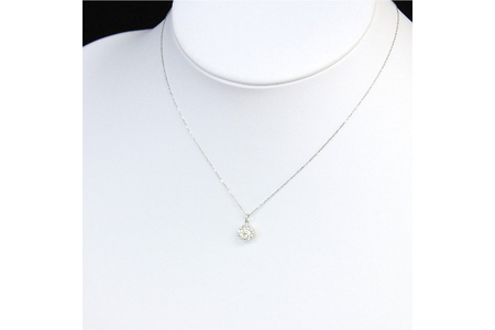ネックレス PT900 プラチナ ダイヤモンド 0.3ct 【f024-pt】 [株式会社オーダーメイドジュエリーメイ 山梨県 韮崎市 20742953]