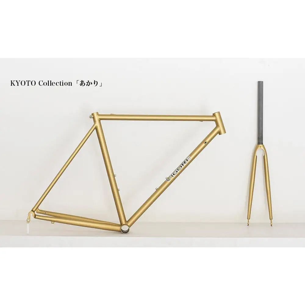 【高島屋選定品】【VIGORE】ロードバイク「CrMoRacer KYOTO Collection」(フレーム＆フォーク）
