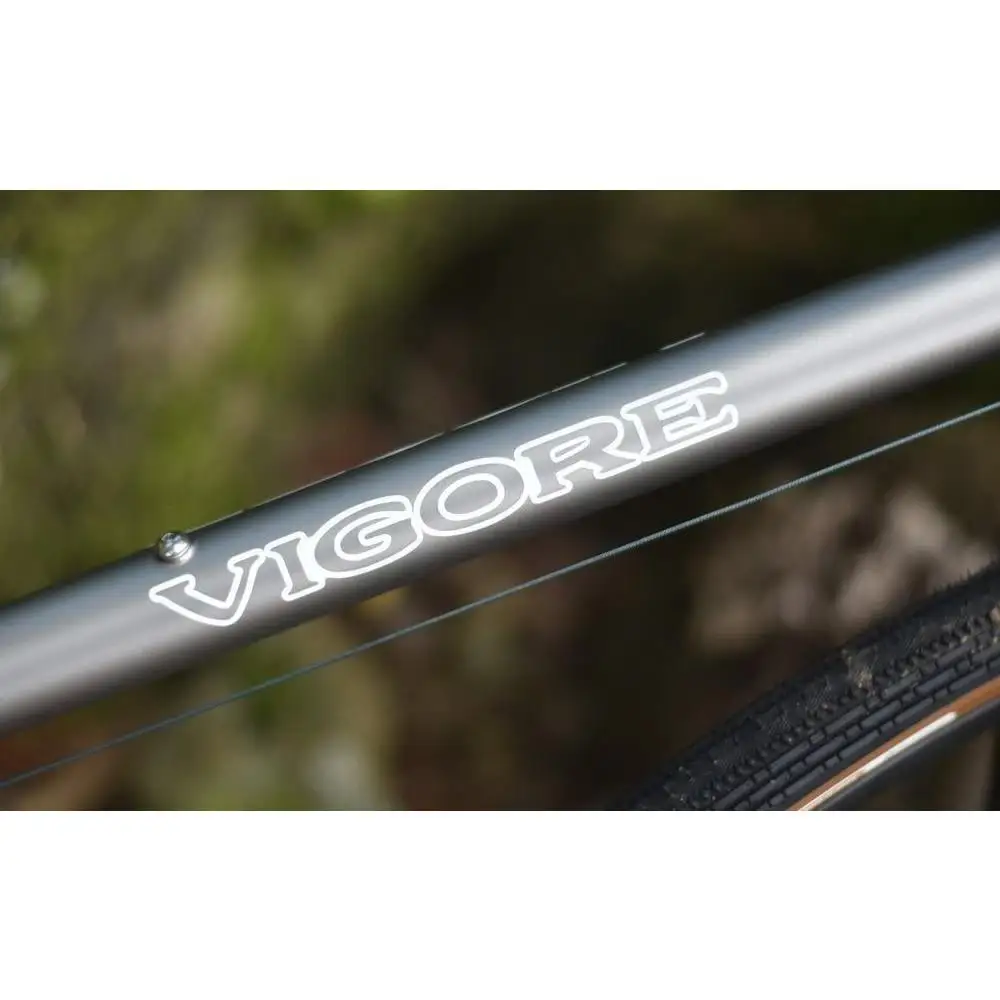 【高島屋選定品】【VIGORE】山と旅の自転車プラス GRX600（1×11速 / マット・チタンカラー）