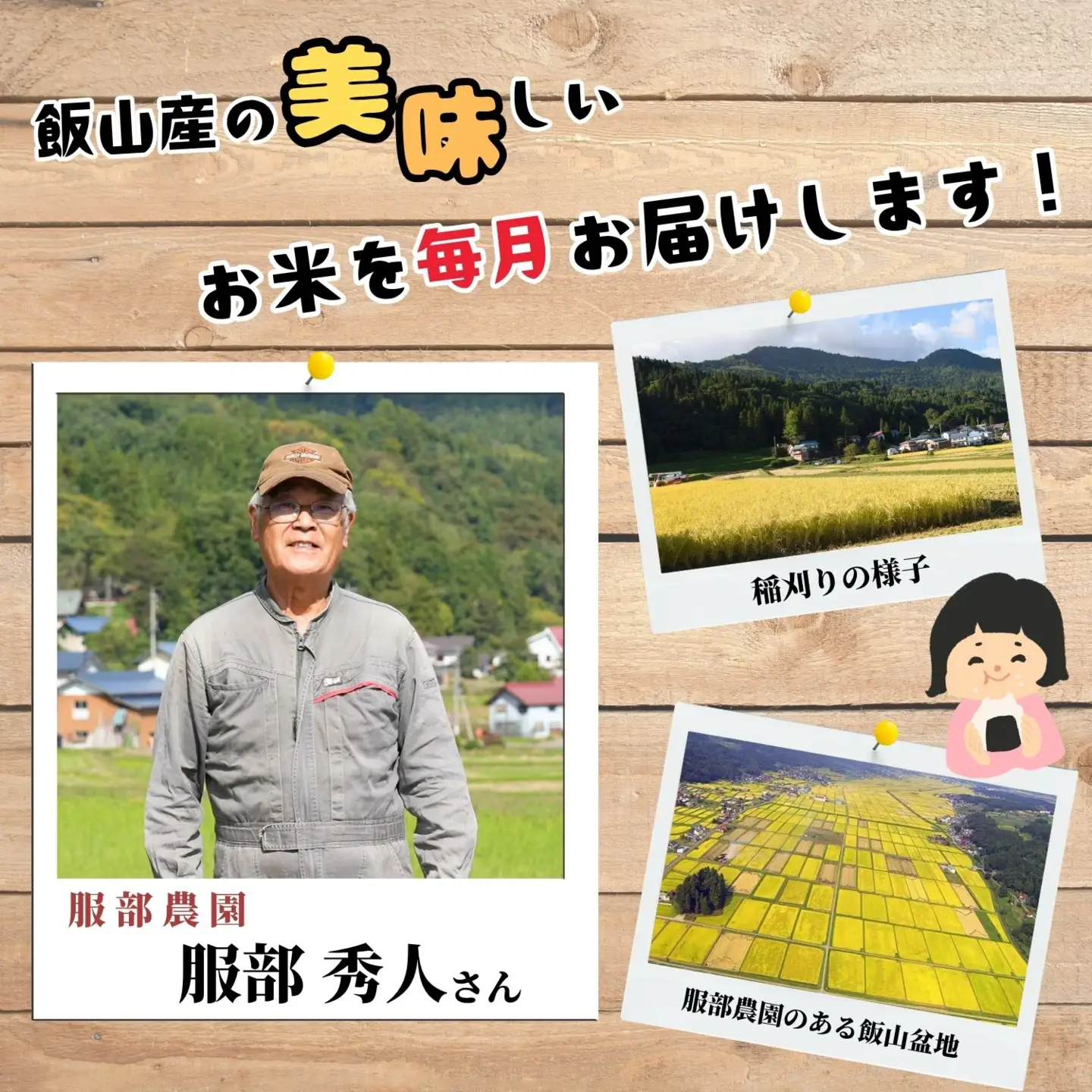 【新米予約】《定期便》コシヒカリ 5kg 6回 服部農園_Cf-001 定期便