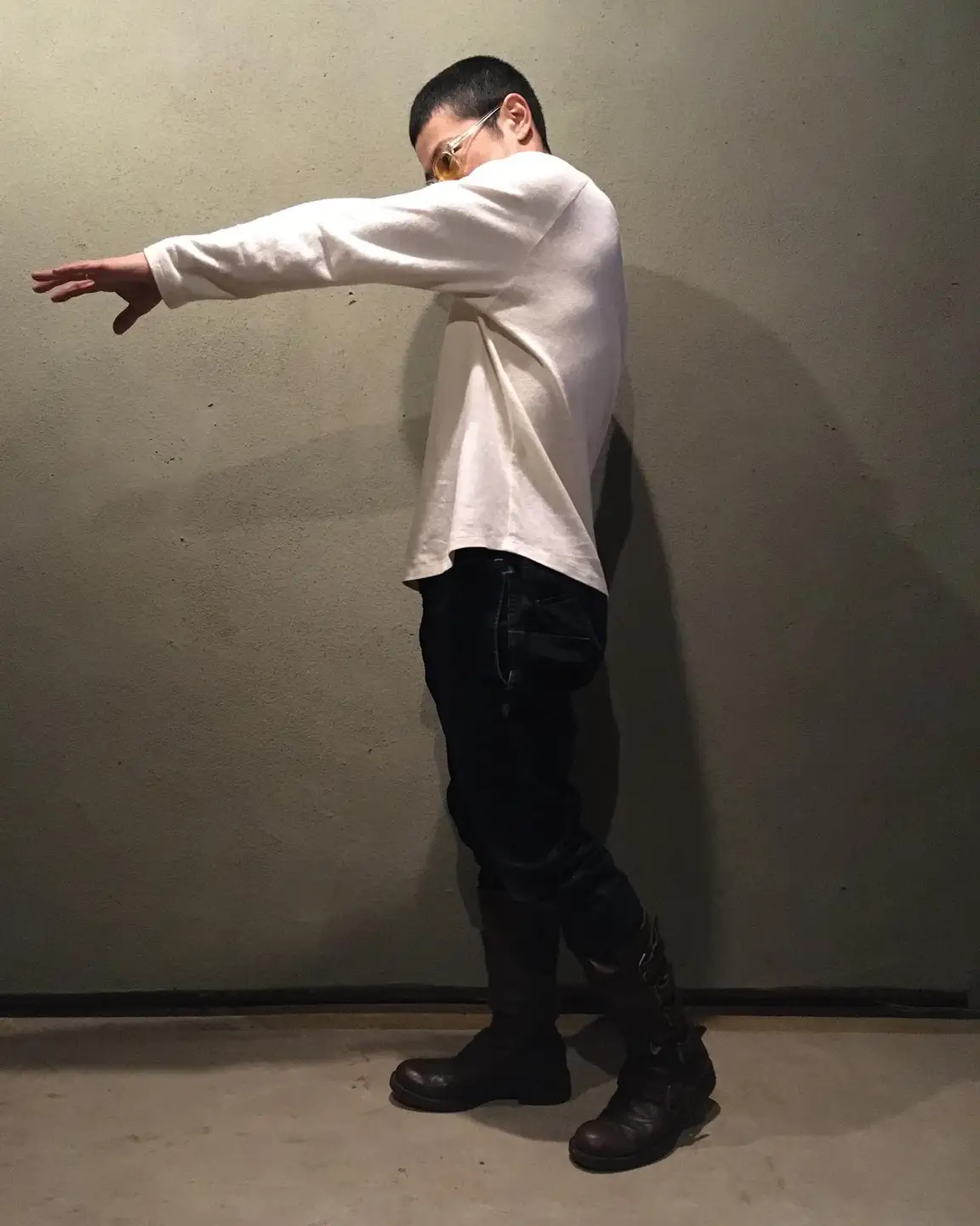 旅人の長袖（麻綿のラグラン長袖）サイズA（S~M） 服屋ウタタネ 山形県 東根市 hi073-002-A　山形県 東根市 ファッション 服 トレンド シャツ 着心地 ヘンプ 綿 コットン おしゃれ お洒落 ふるさと納税