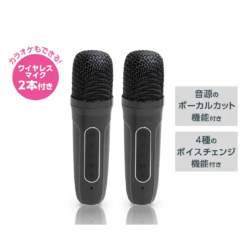 カラオケもできるBluetoothスピーカー