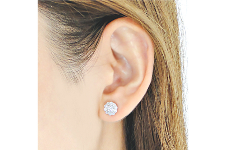 ピアス プラチナ PT900 ダイヤモンド 0.7ct 【f217-pt】 [オーダーメイドジュエリーメイ 山梨県 韮崎市 20742936] ペンダント
