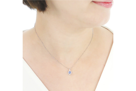 ネックレス プラチナ PT900 ダイヤモンド 0.12ct 【f257-pt-ta】 [オーダーメイドジュエリーメイ 山梨県 韮崎市 20742932] ペンダント