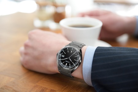 CITIZEN 光発電 エコドライブ電波　メンズ 時計アテッサ CB3015-53E