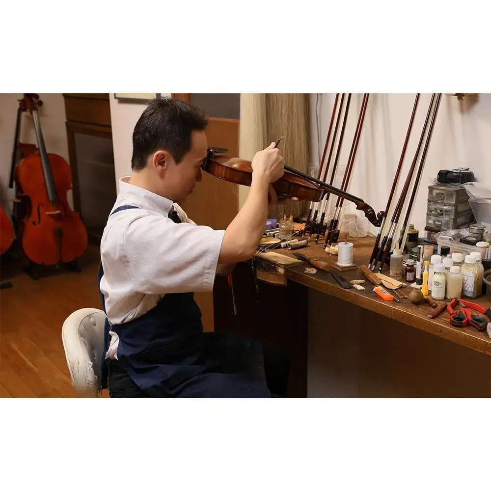 【高島屋選定品】〈Liuteria-TAKADA〉アトリエ製マエストロ監修の入門用バイオリンセット