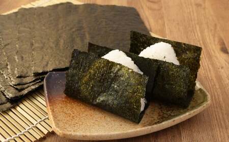 熊本県有明海産 若摘み  焼のり 全形10枚入×8袋 焼海苔 のり 海苔