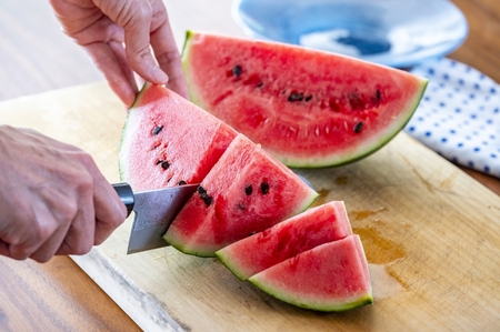  スイカ　大玉 1玉【2026年8月前半発送】 青森県産 秀品 先行受付