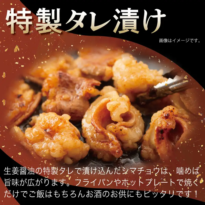 牛シマチョウ 焼肉用 塩麹・タレ漬けセット 合計1.5kg