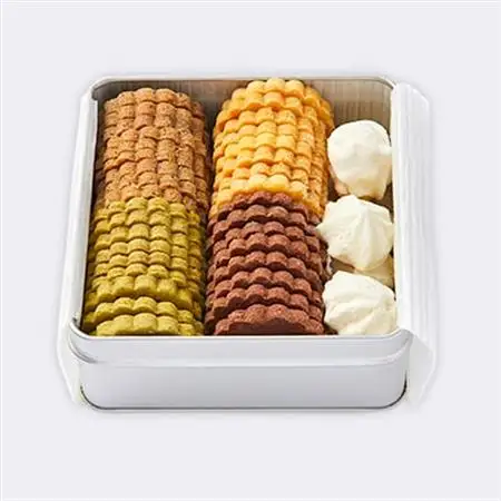 《冷蔵》ヴィーガン＆グルテンフリークッキー缶  乳製品・卵・小麦粉不使用!ご褒美、お礼品にオススメ_菓子・スイーツ クッキー  _【配送不可地域：離島】【1588410】