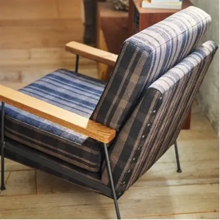 Cargo Sofa 1人掛け ガルボ ダークブラウン 肘:ホワイトオーク無垢材【SWOF】_雑貨・日用品 椅子・チェア・ソファ 家具・インテリア _【1562016】