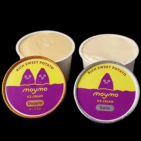 茨城県産さつまいも(べにはるか)moymoアイス2種食べくらべセット(12個入り)_菓子・スイーツ アイス・ジェラート  _【配送不可地域：離島・沖縄県】【1580661】