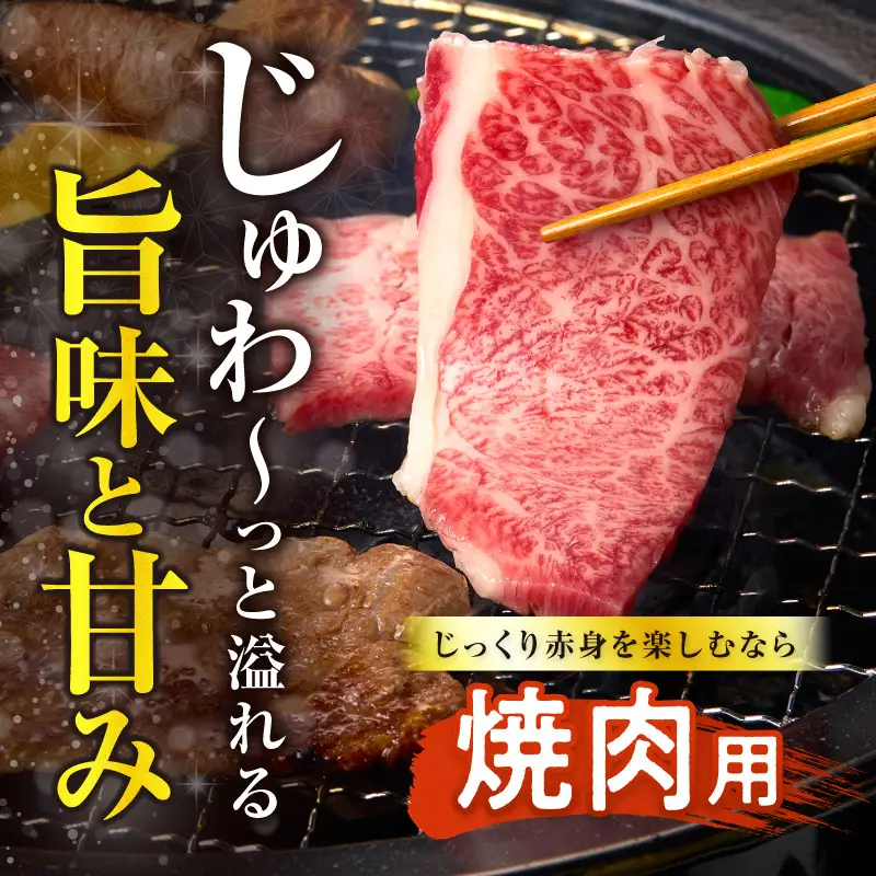 ≪肉質等級4等級以上≫黒毛和牛赤身焼肉(計1kg) 肉 牛 牛肉 国産_T030-0935