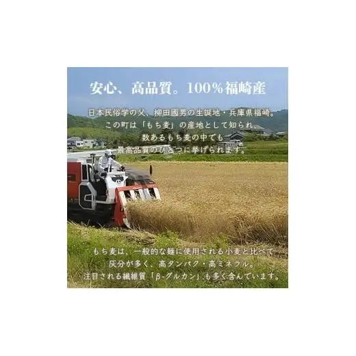 もちむぎ精麦2.4kg（600g×4袋）小分け もちむぎ 雑穀 五つ星ひょうご選定商品