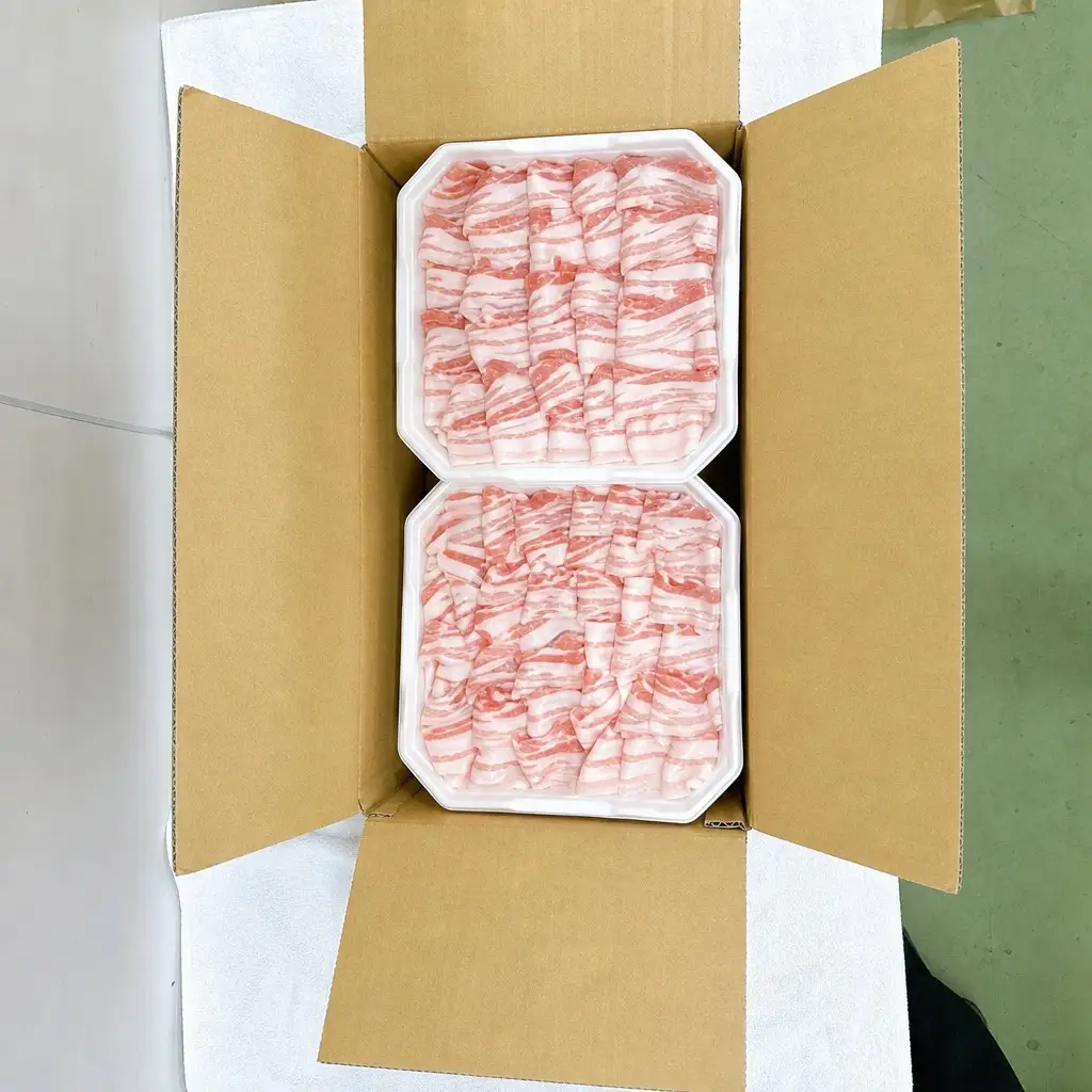 数量限定★桜印ポーク豚バラ薄切り約2.4kg 冷凍 国産 豚肉 便利 小分け 真空冷凍 ジューシー 柔らかい