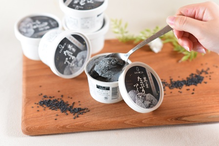 数量限定！みまたん黒ごまたっぷりアイス6個(100ml×6) 宮崎県産黒ごま 黒ごまと甘乳蘇をミックスさせたアイスクリーム アイス おやつ スイーツ