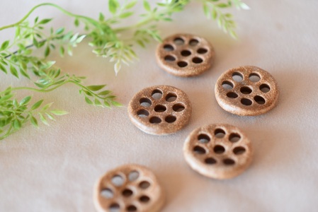 《毎月数量限定》箸置き5個セット れんこん