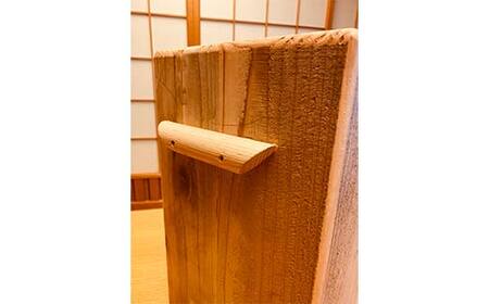 金山杉 スツール 四角(2) 家具 インテリア 機能性 椅子  F4B-0576