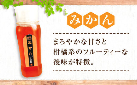 はちみつ チューブ2本セット（みかん・くろがねもち）各250g [APBO013] はちみつ