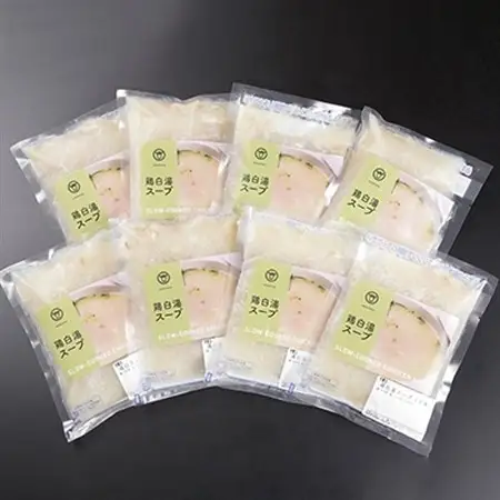 鶏白湯スープ ×8個【配送不可地域：離島】【1146830】