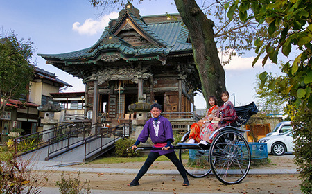 秩父花鳥風月　人力車ペア乗車券　60分 No.601