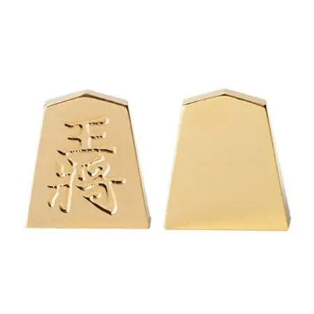 24金が光る!【金の駒　王将】縁起物として大注目【1091546】