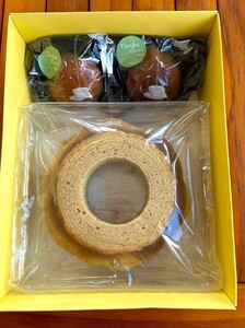 丹波栗バウムと丹波栗フィナンシェセット (丹波栗バウム×1個・丹波栗フィナンシェ×2個) ふるさと納税 福知山市 人気 スイーツ ケーキ 焼き菓子 バウムクーヘン フィナンシェ 栗 くり 丹波栗 お菓子 洋菓子 セット 誕生日 お祝い ギフト お取り寄せ 【fc-ZO004】【株式会社むらいち】