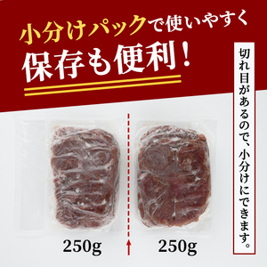 赤身牛タン切り落とし2kg（250g×8パック） 味付 焼肉【牛タン】【ho1482】