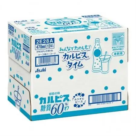 「カルピス(R) 糖質60%オフ」プラスチックボトル 470ml×12本_飲料・ドリンク  ジュース _【1604072】