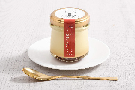 【えこびと】懐かしのレトロプリン・とろけるはちみつプリン5個セット(H037138)